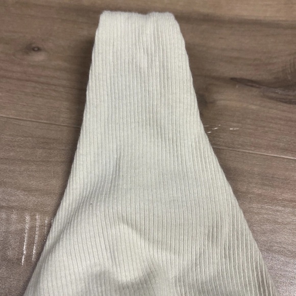 Skims By Kim K Cotton Plunge Bralette BR-PLG-0037 Bone Size 2X NWT Women’s Bra - Picture 5 of 16